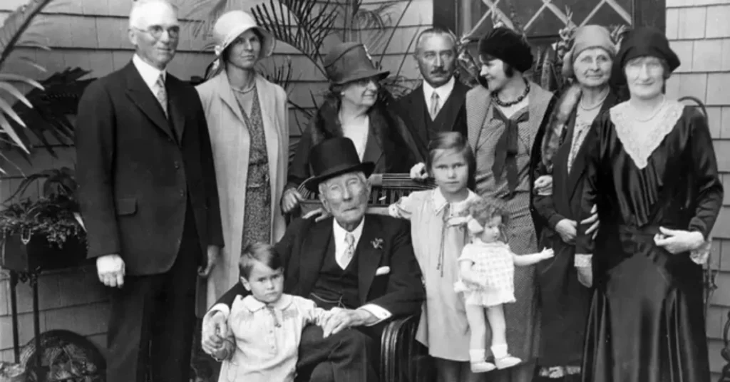 john d rockefeller family